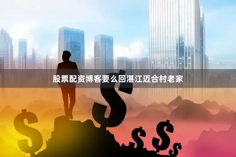 股票配资博客要么回湛江迈合村老家